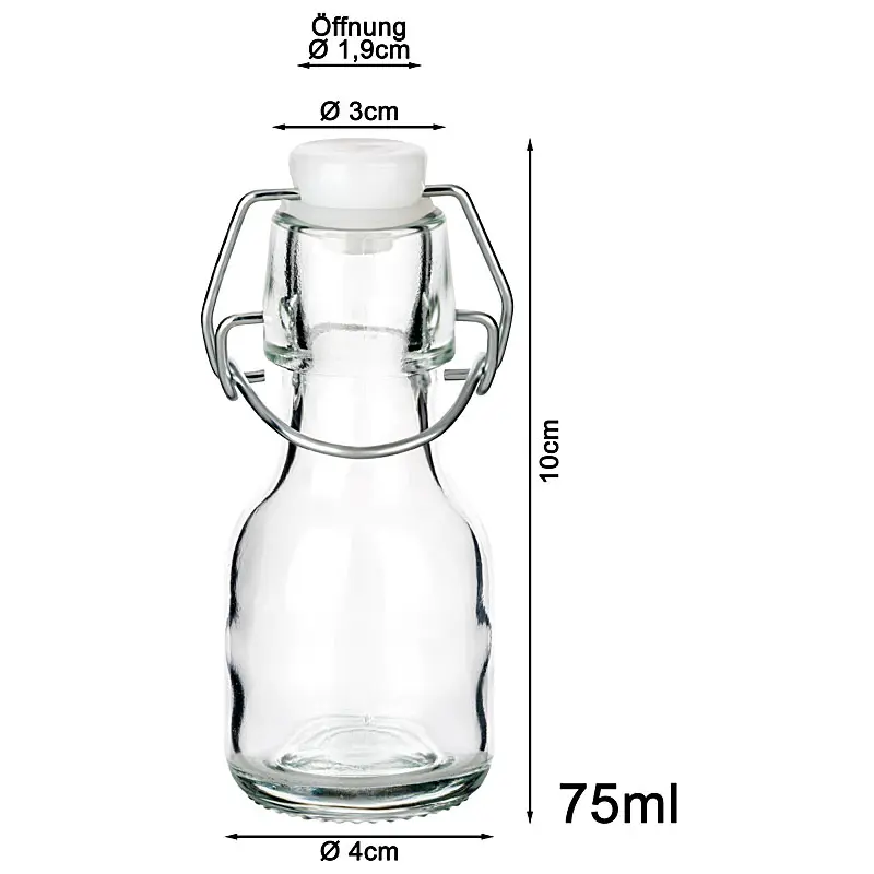 Produktfotos für Hood.de Bügelflasche transparent