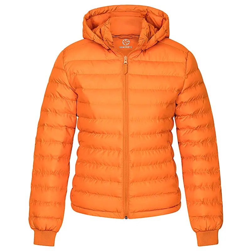 Produktfoto Freisteller Onlineshop Thermojacke Hollow-Man orange